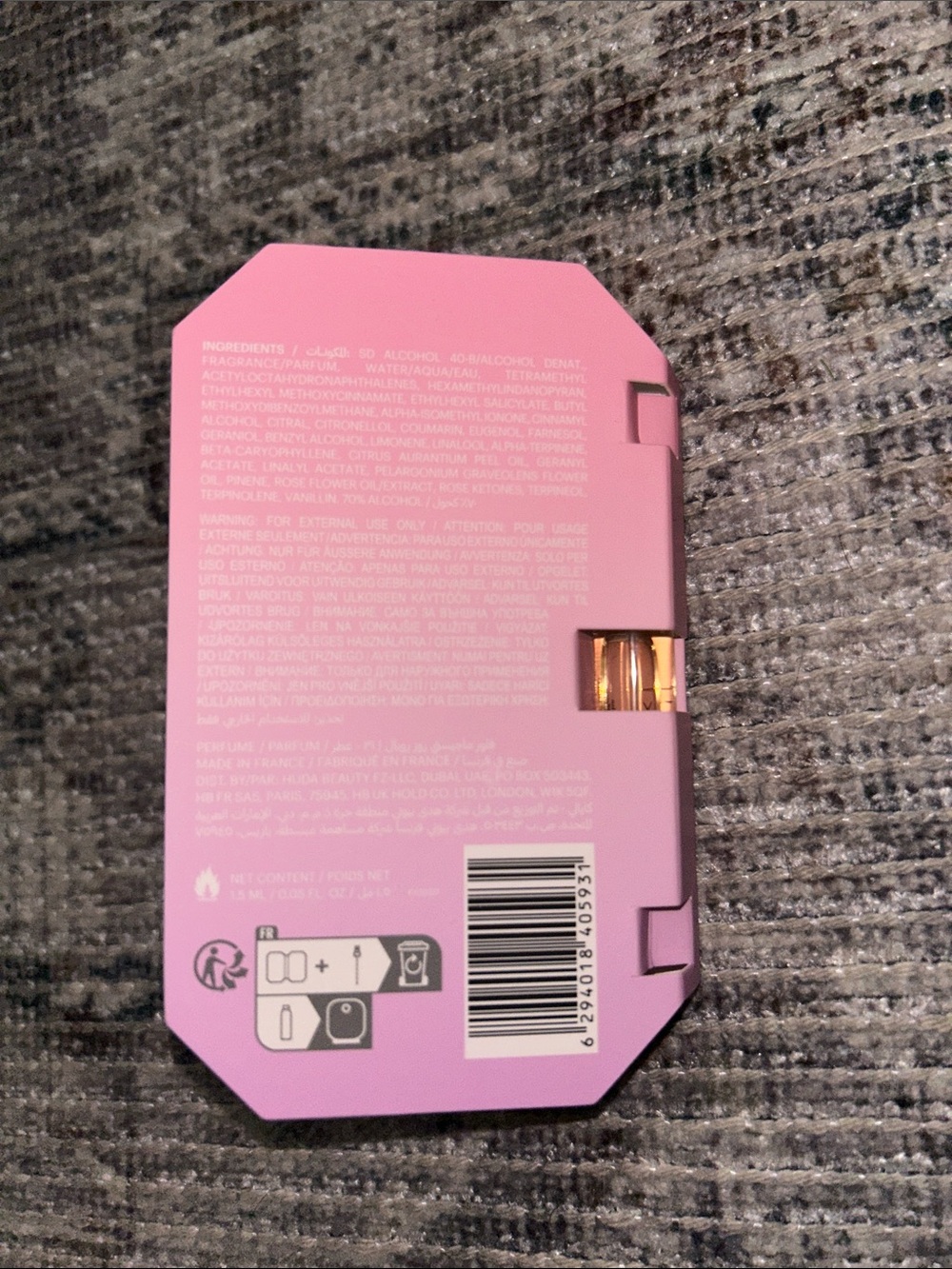 Kayali Fleur Majesty Rose Royale 31 Travel - Picture 5 of 7